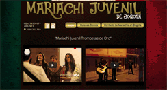 Desktop Screenshot of cantina-mariachi.com